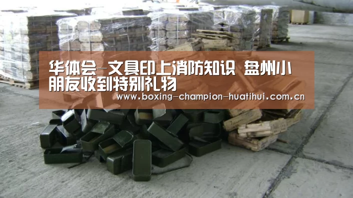华体会-文具印上消防知识 盘州小朋友收到特别礼物(图1) 华体会